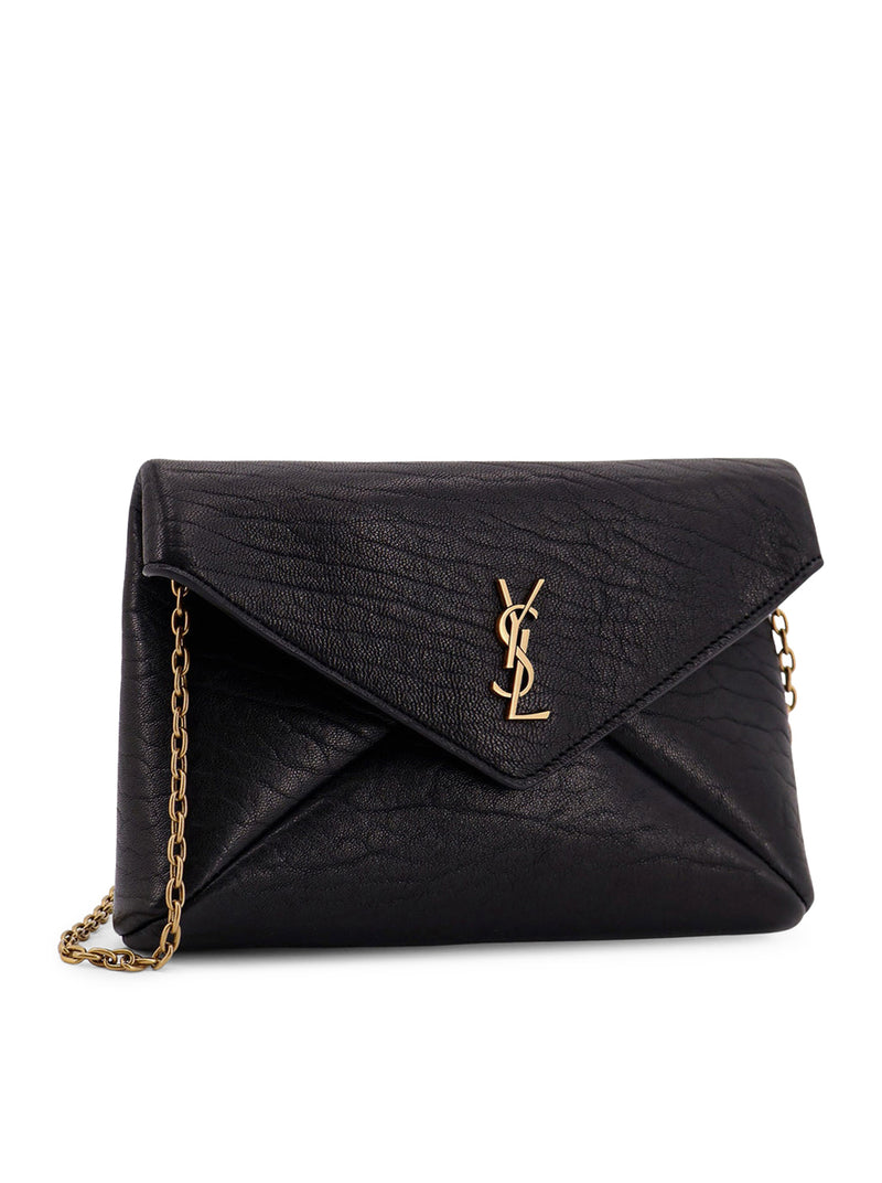 BORSA A TRACOLLA IN PELLE CON LOGO CASSANDRE