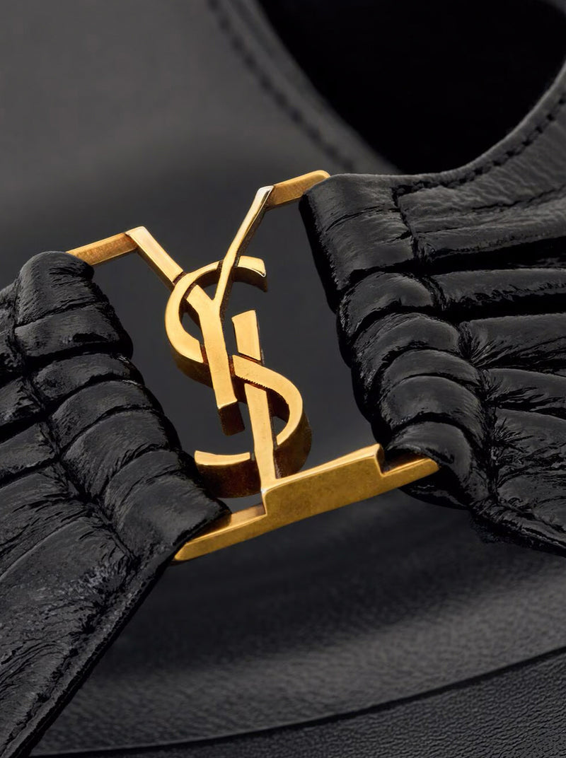 MULE BABYLONE IN PELLE LISCIA