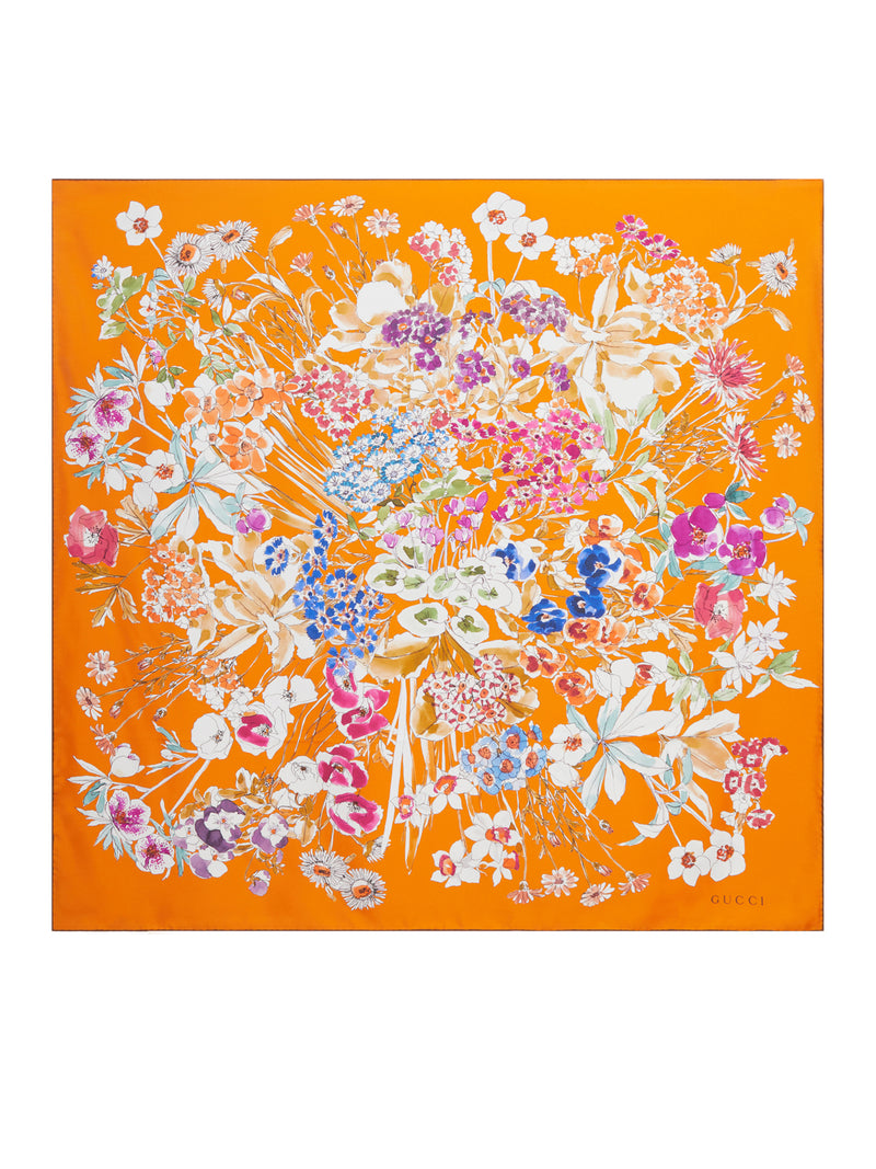 CARRÉ IN TWILL DI SETA STAMPATO