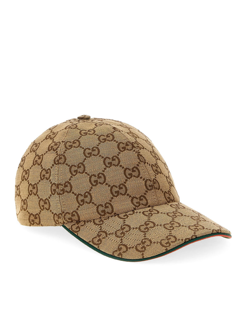 CAPPELLINO DA BASEBALL IN TESSUTO GG