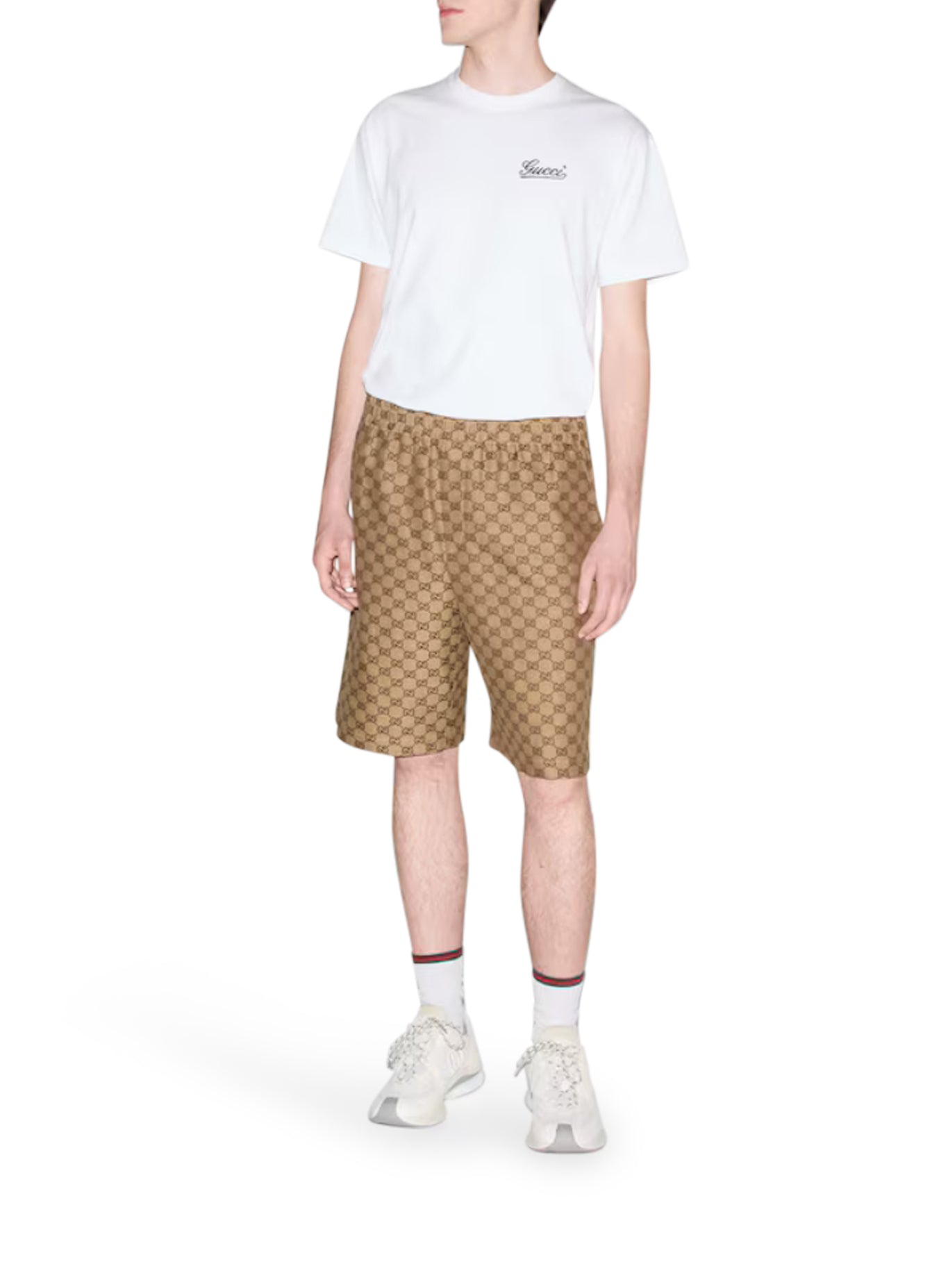 SHORTS GG SUPREME IN LINO