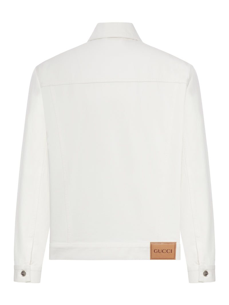 GIACCA IN DENIM CON DETTAGLIO MORSETTO