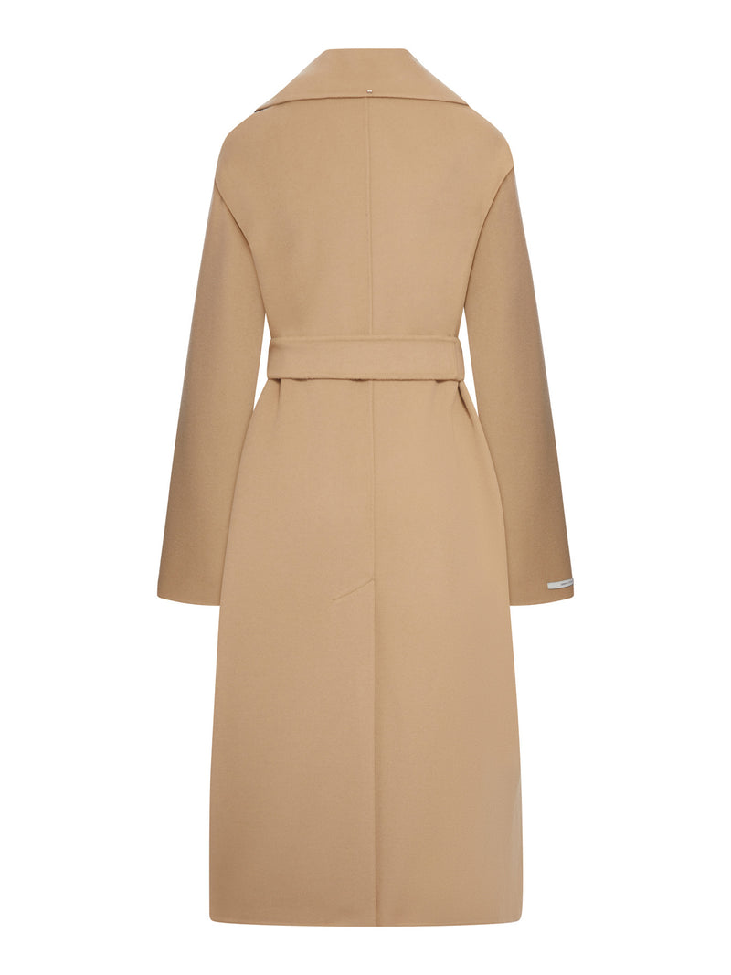 CAPPOTTO A VESTAGLIA IN PURA LANA