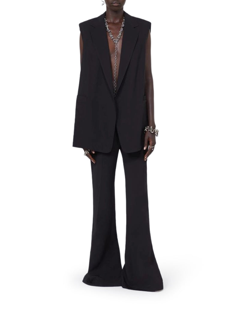 GILET OVER IN VISCOSA LAVATA