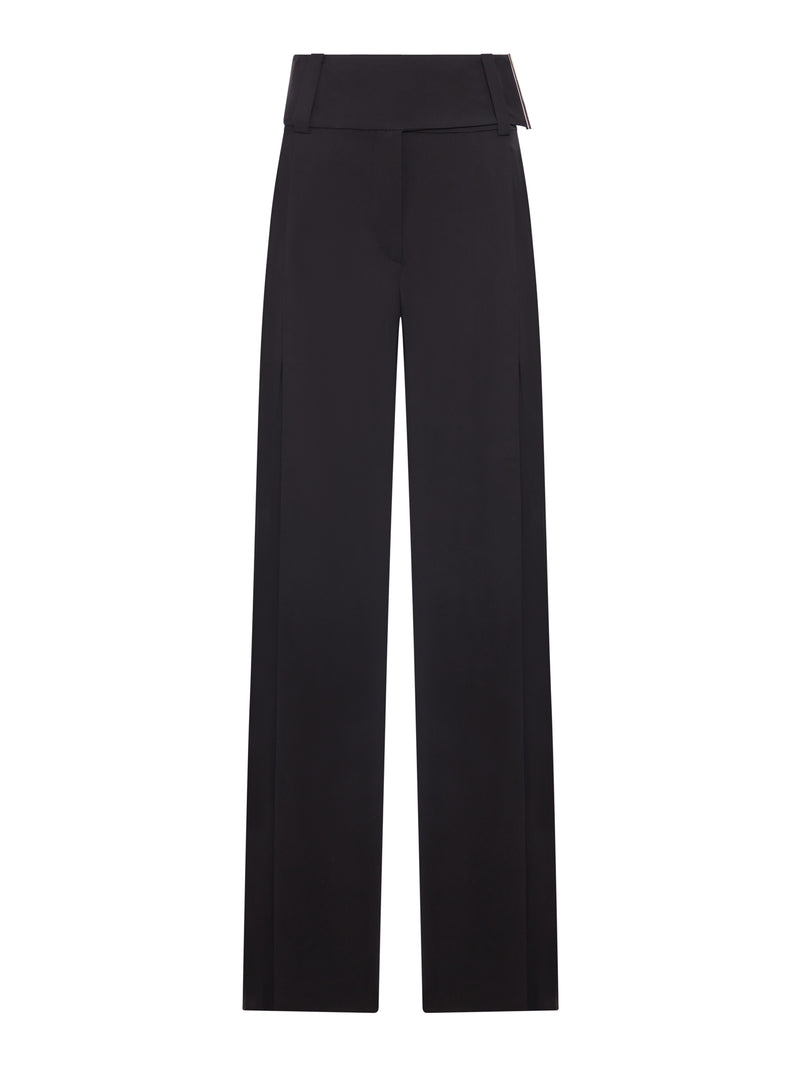 PANTALONE AMPIO IN RASO