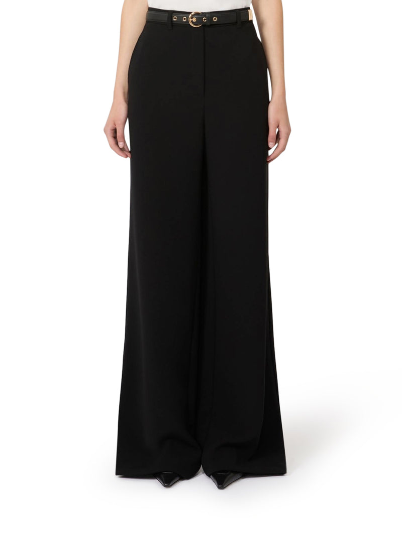 PANTALONE WIDE LEG IN CADY