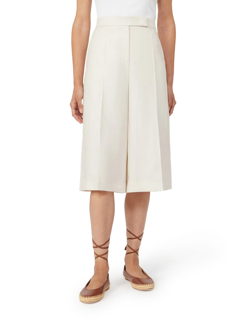 BERMUDA KAKI IN LINO