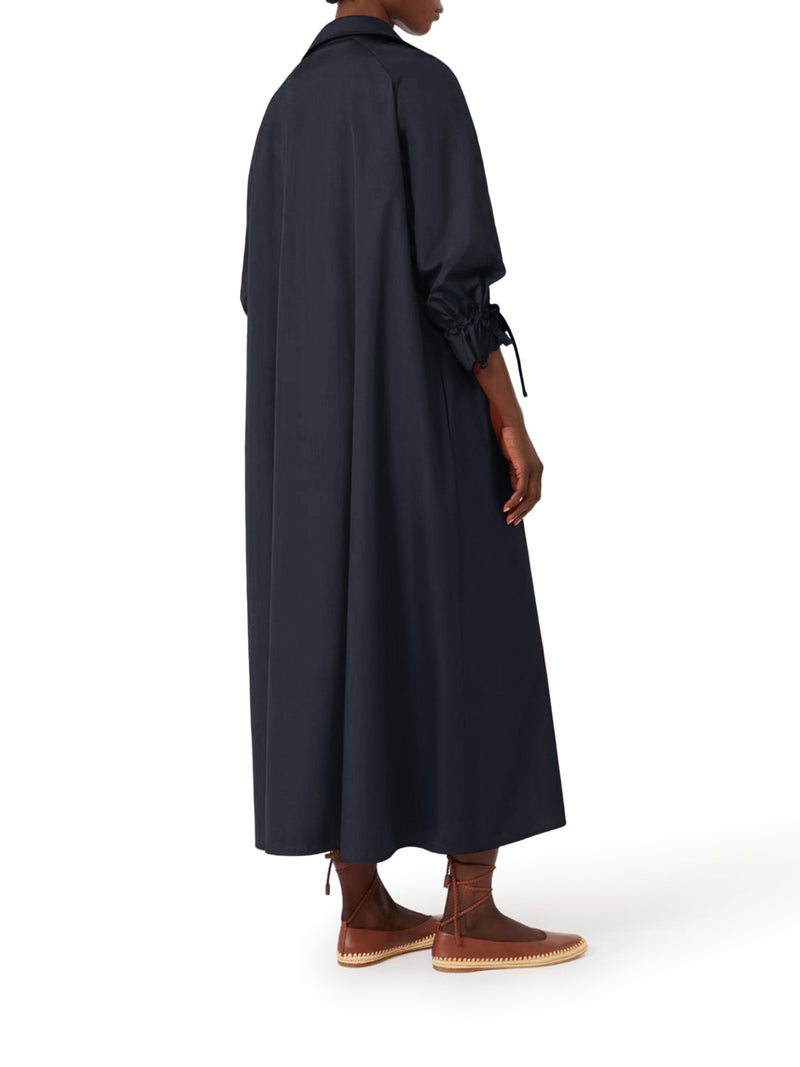 ABITO OVER IN POPELINE DI COTONE