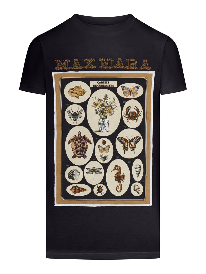 T-SHIRT IN JERSEY DI COTONE CON STAMPA