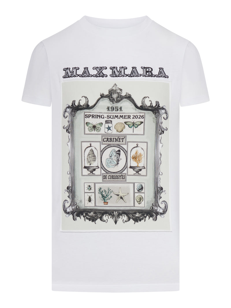 T-SHIRT IN JERSEY DI COTONE CON STAMPA