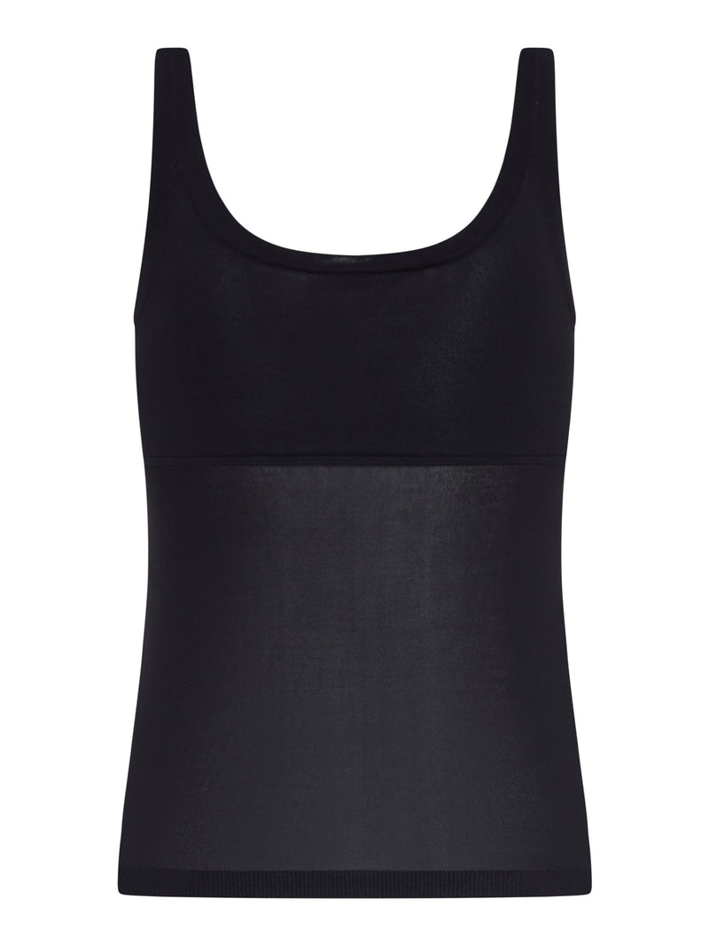 TOP CON SCOLLO AMPIO BIADA