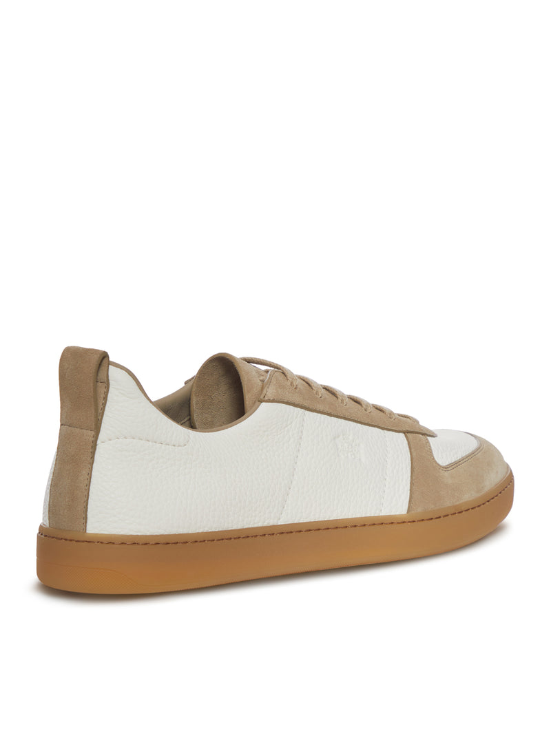 SNEAKERS IN PELLE E SUEDE
