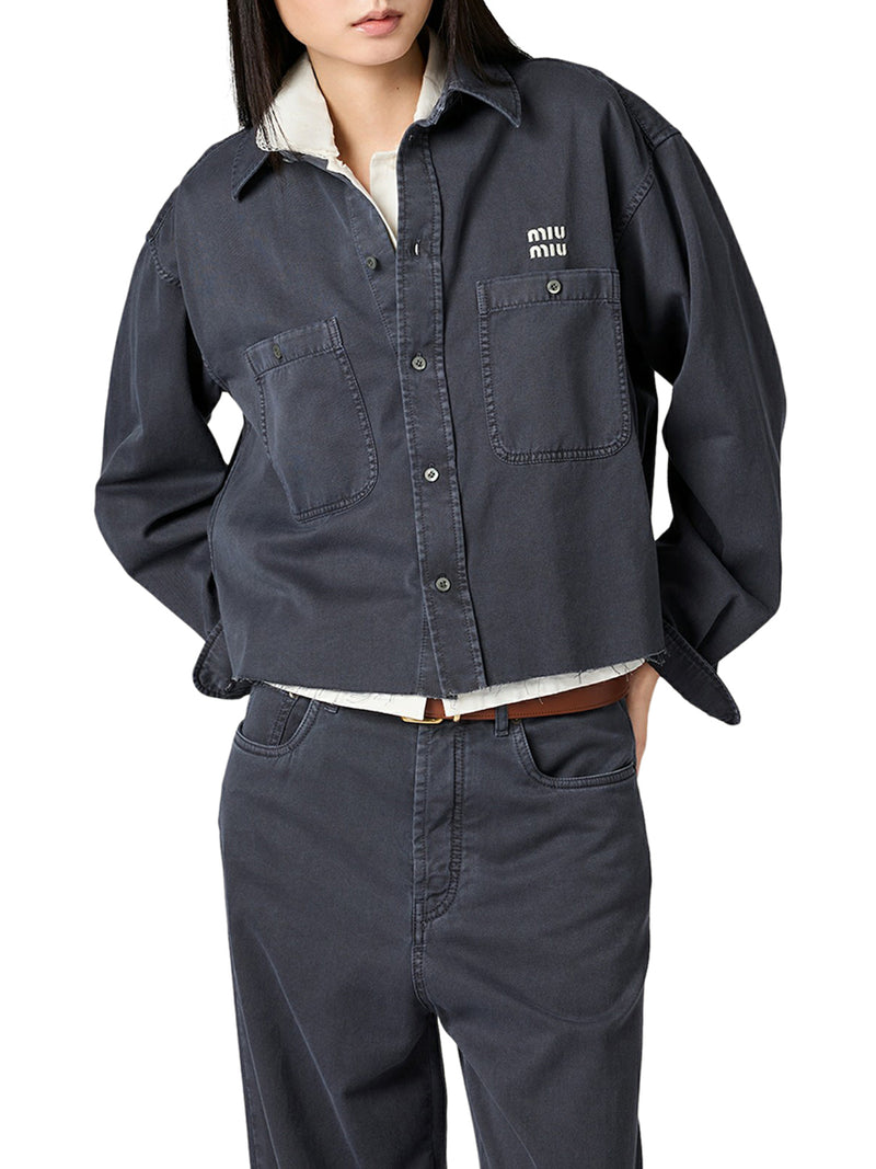 CAMICIA IN LIGHT DENIM