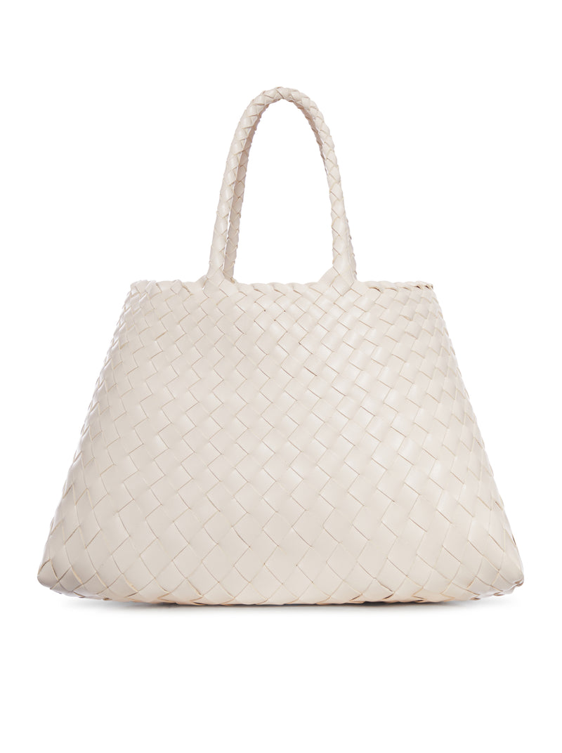 BORSA SANTA CROCE SMALL IN PELLE SABBIA