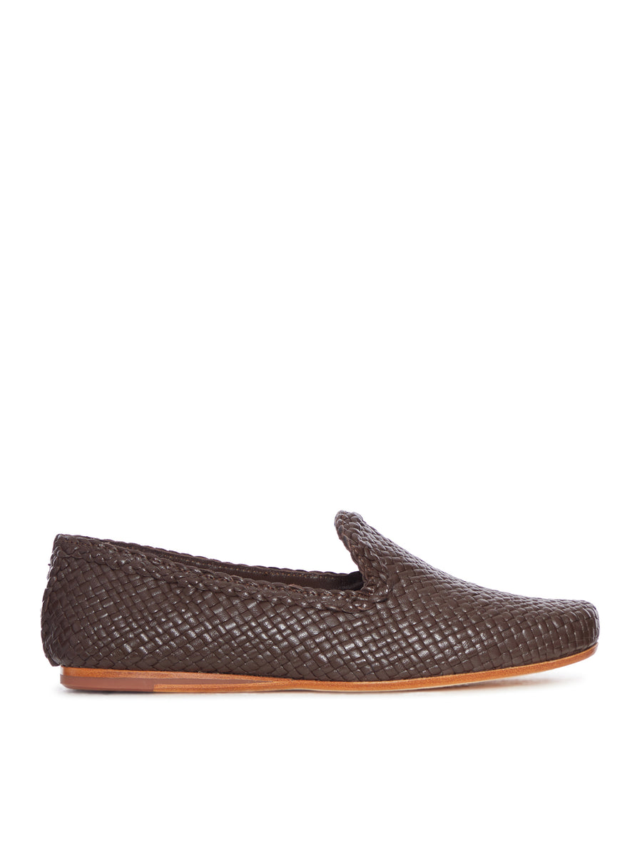 SLIPPERS DAMAS IN PELLE