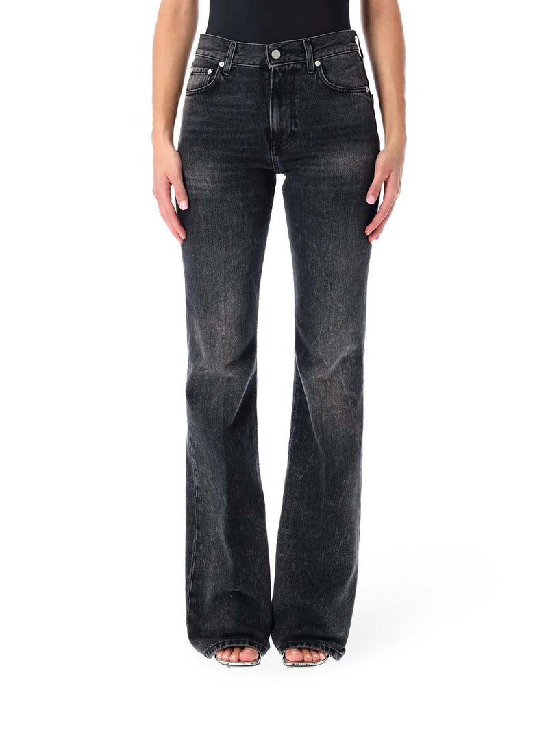 JEANS CINQUE TASCHE IN DENIM LAVATO