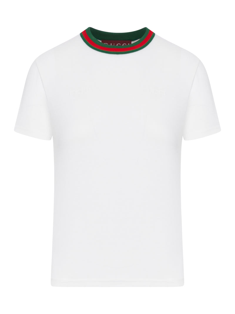 T-SHIRT IN JERSEY CON BANDA WEB