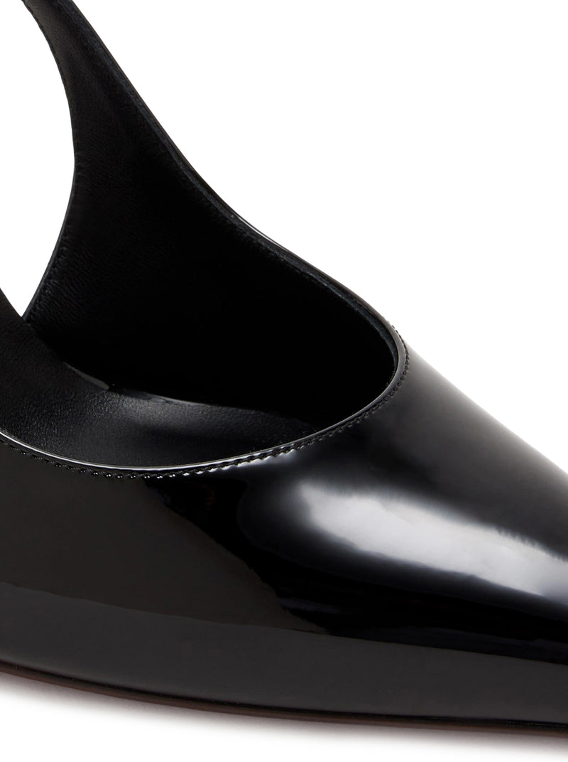 MISS Z DÉCOLLETÉ SLINGBACK IN PELLE DI VITELLO VERNICIATA