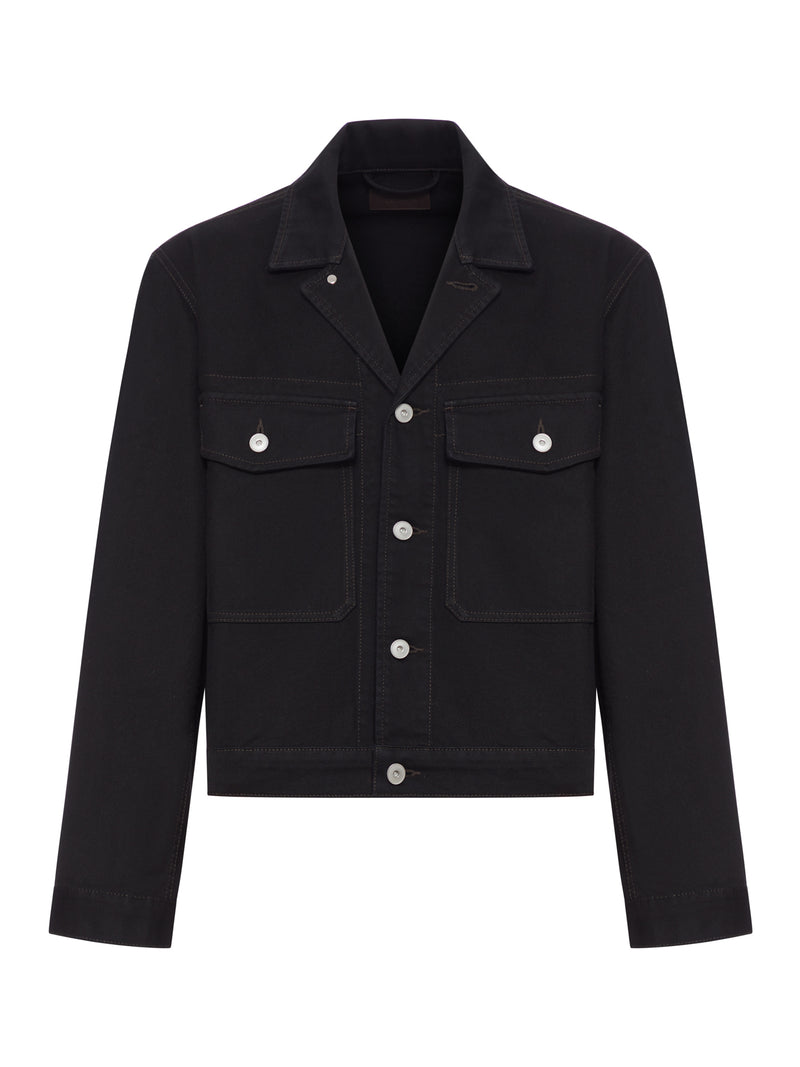 GIACCA TRUCKER IN DENIM PESANTE