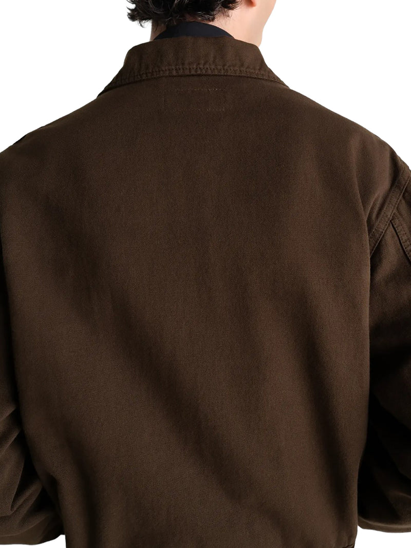 GIACCA TRUCKER IN TWILL BROKEN