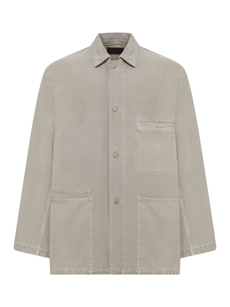 CAMICIA UTILITY IN BROKEN TWILL