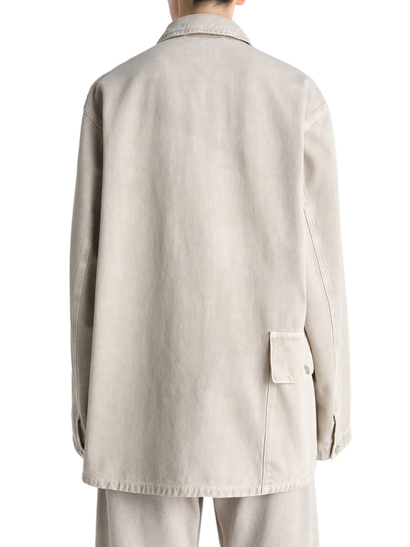 CAMICIA UTILITY IN BROKEN TWILL