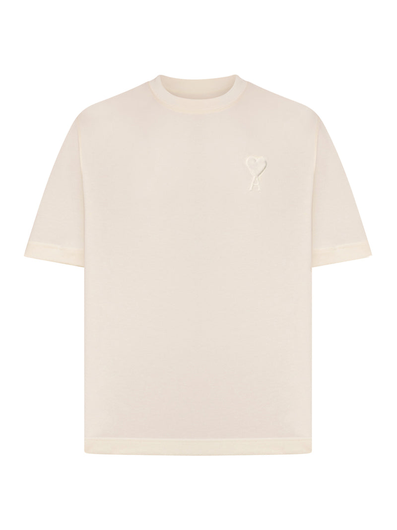 T-SHIRT AMI DE COEUR IN COTONE GOFFRATO