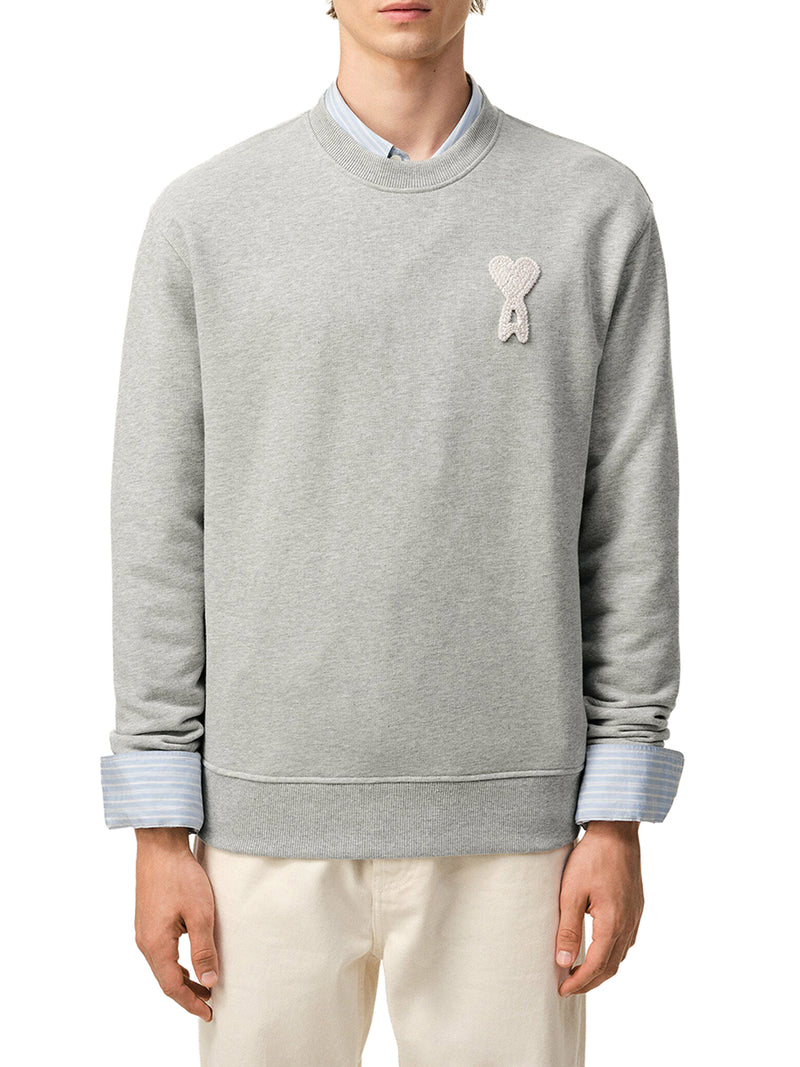 FELPA AMI DE COEUR IN MAGLIA DI COTONE