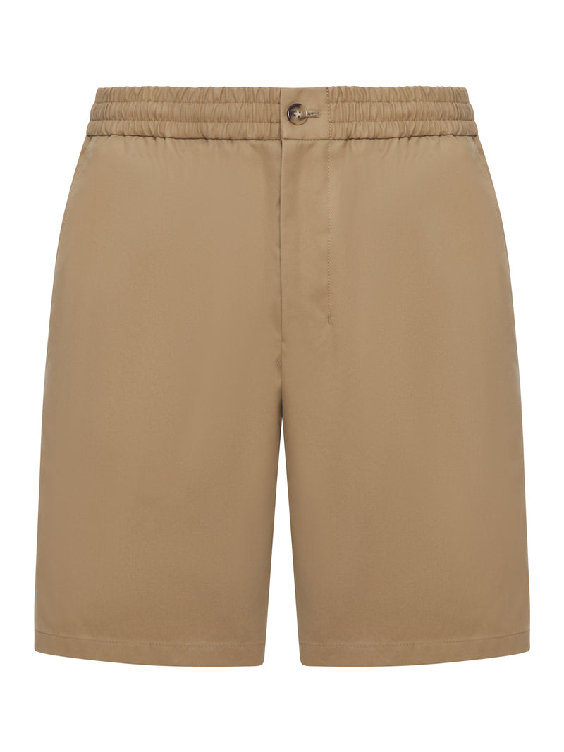 SHORTS AMI DE COEUR CON VITA ELASTICIZZATA IN COTONE