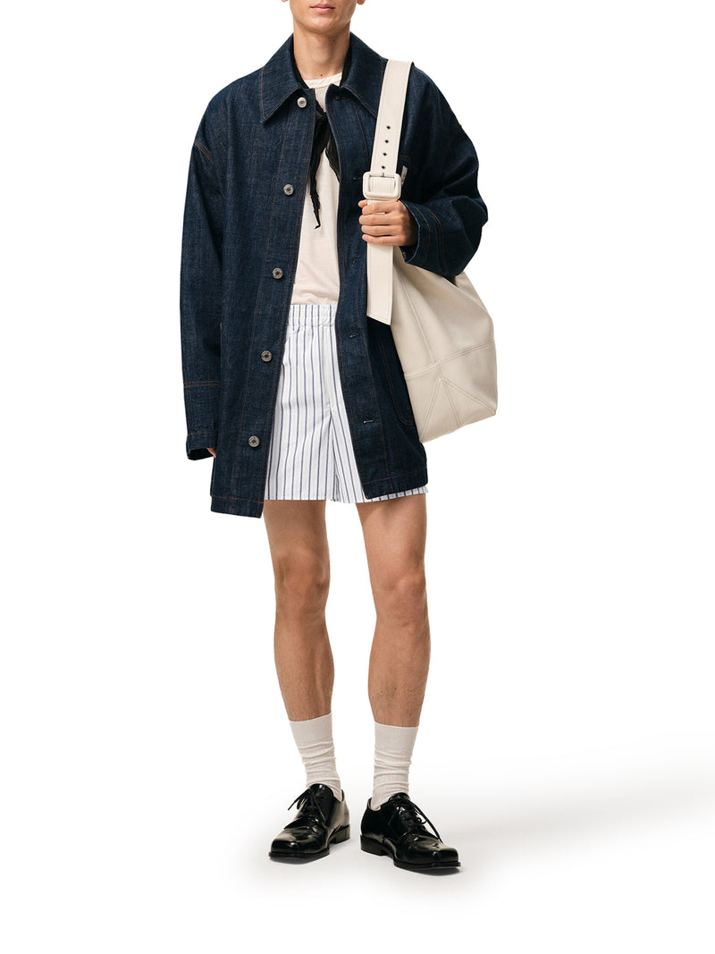 SHORTS ELASTICIZZATI IN COTONE