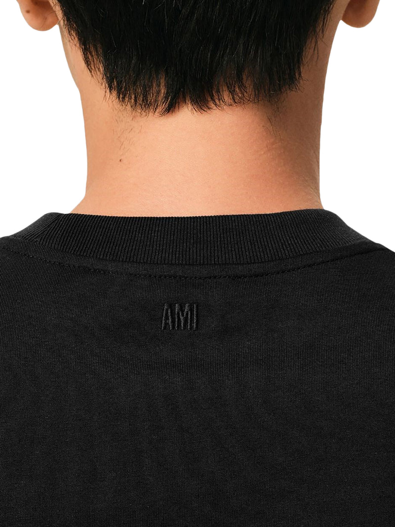 T-SHIRT AMI DE COEUR IN JERSEY IN COTONE BIOLOGICO