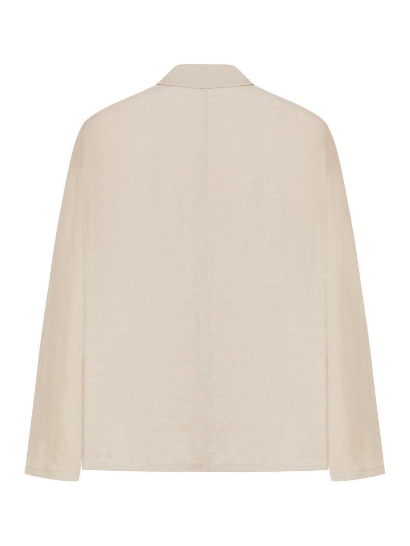 BLOUSON IN MISTO LINO