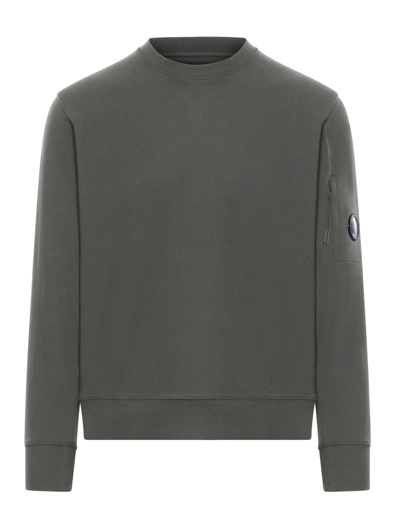 FELPA GIROCOLLO IN PILE CON LENTE IN RILIEVO