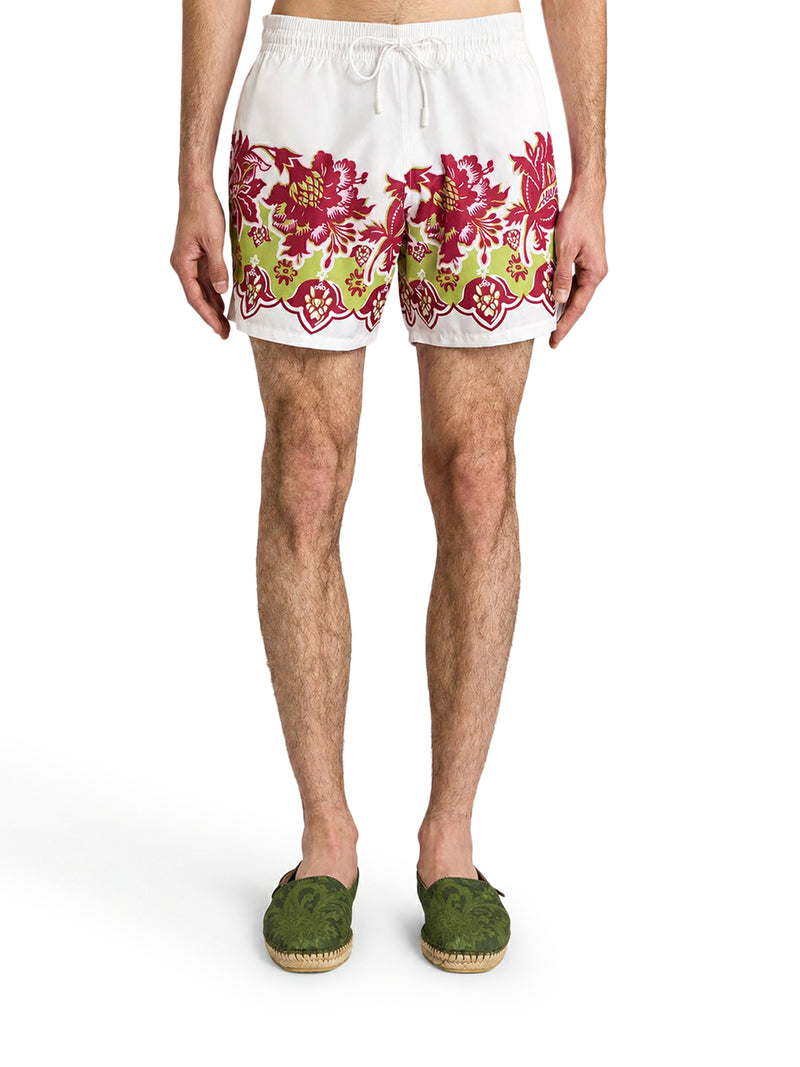 SWIMWEAR CON STAMPA FLOREALE PIAZZATA