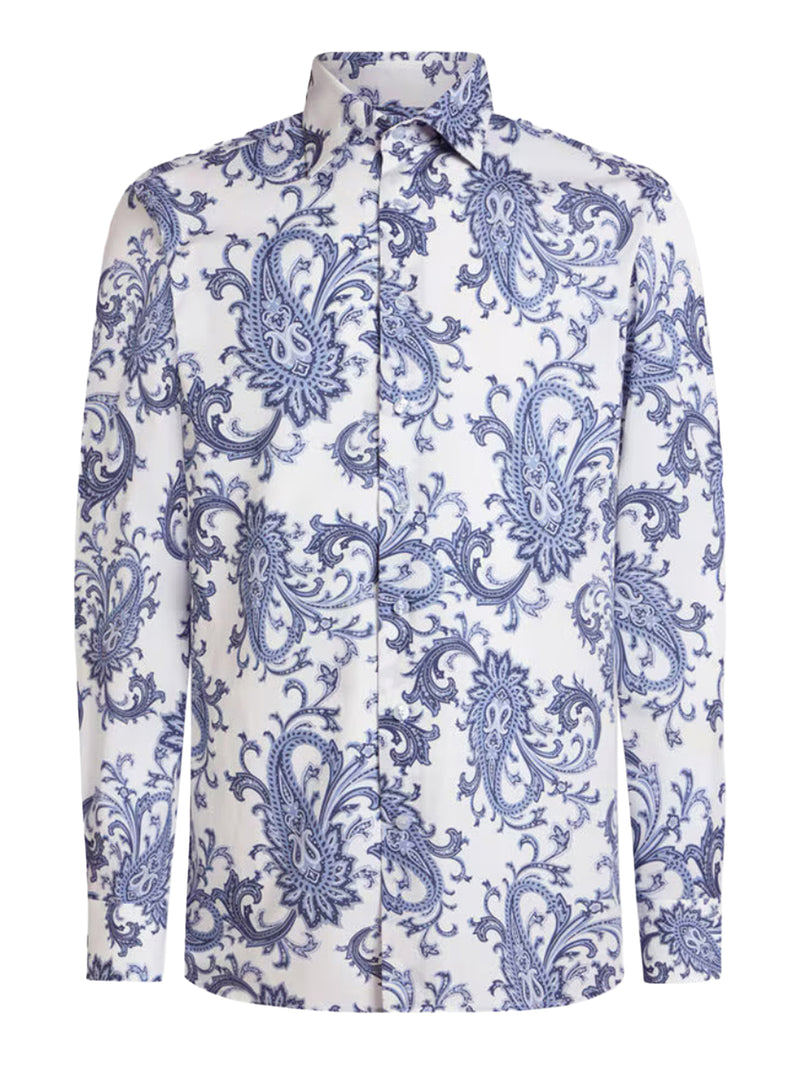 CAMICIA IN COTONE CON MOTIVO PAISLEY