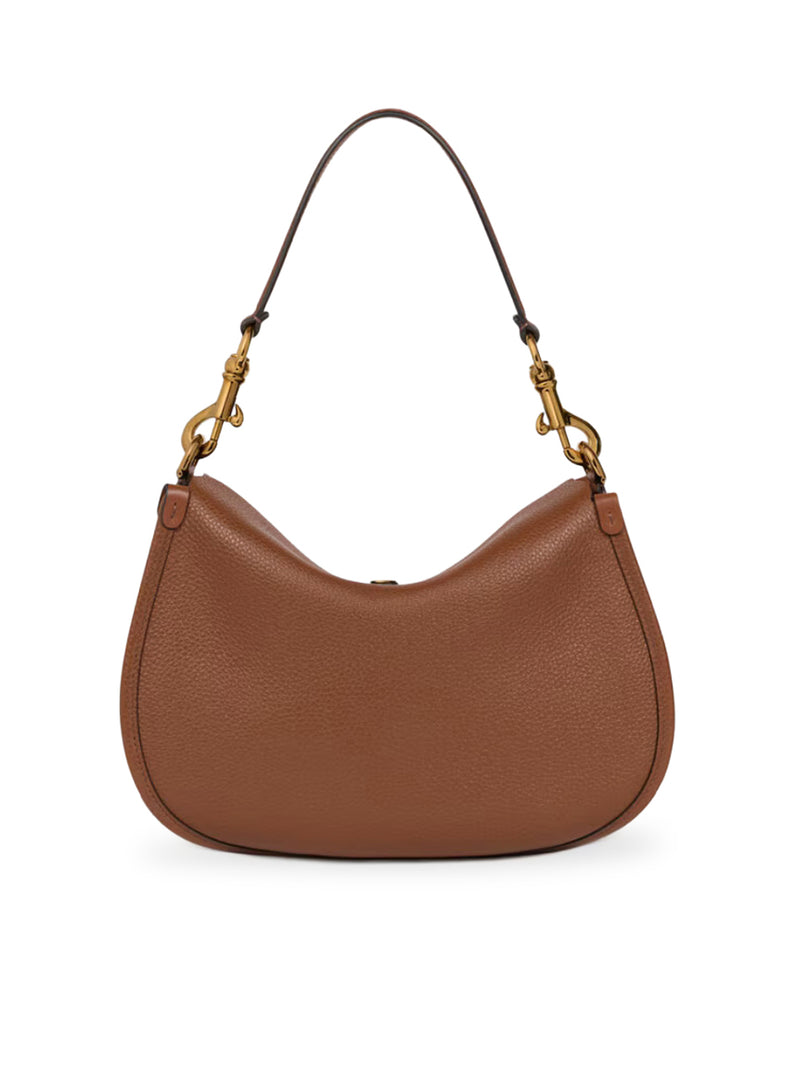 BORSA PONY MEDIA IN PELLE