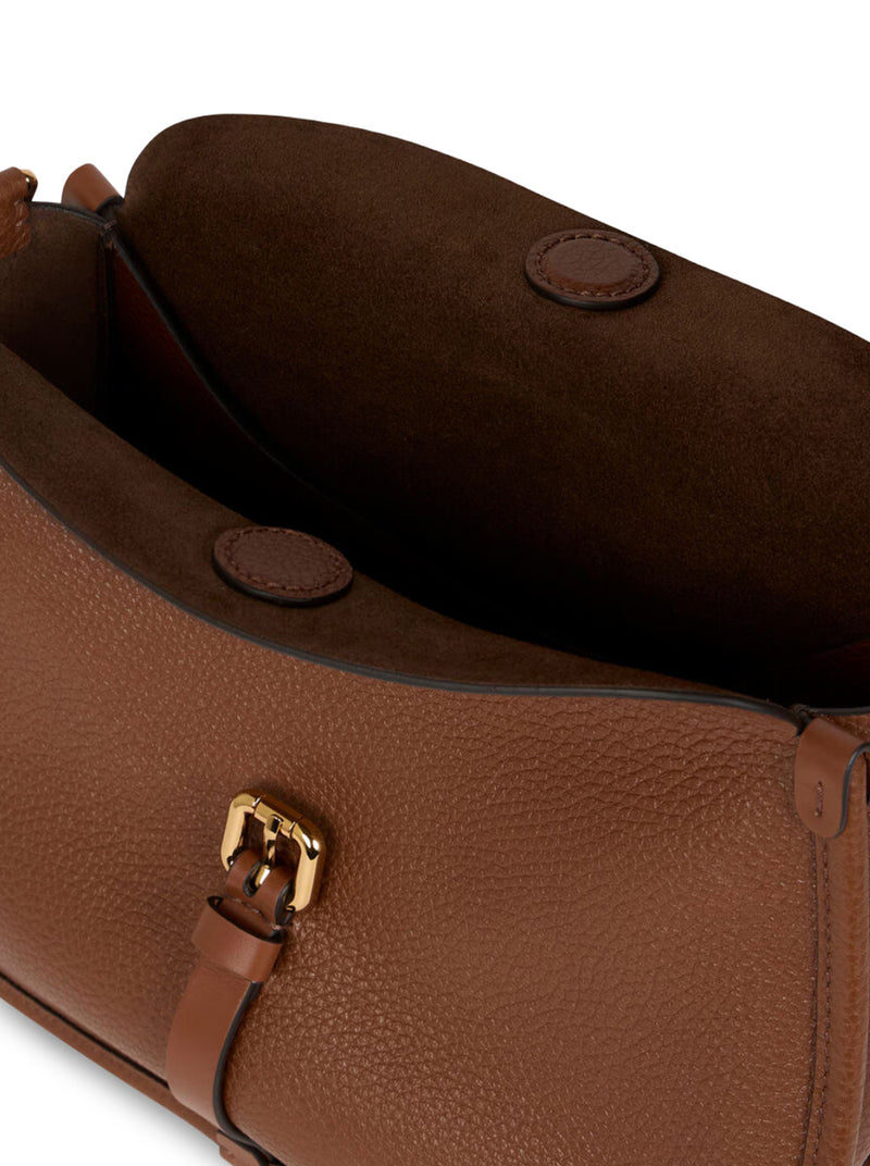 BORSA PONY MEDIA IN PELLE