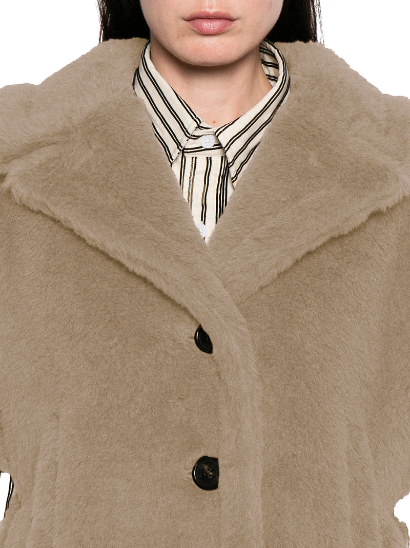 CAPPOTTO CORTO CORVINO 4 TEDDY