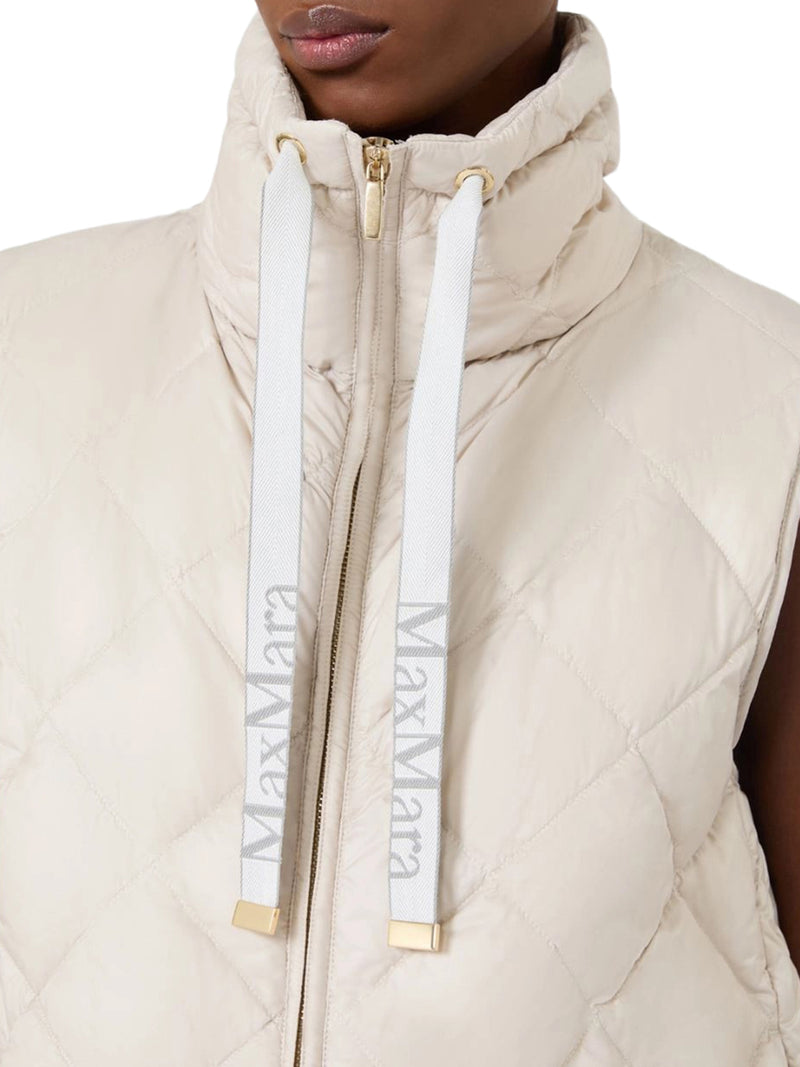 GILET IMBOTTITO IN TELA DI NYLON ANTIGOCCIA