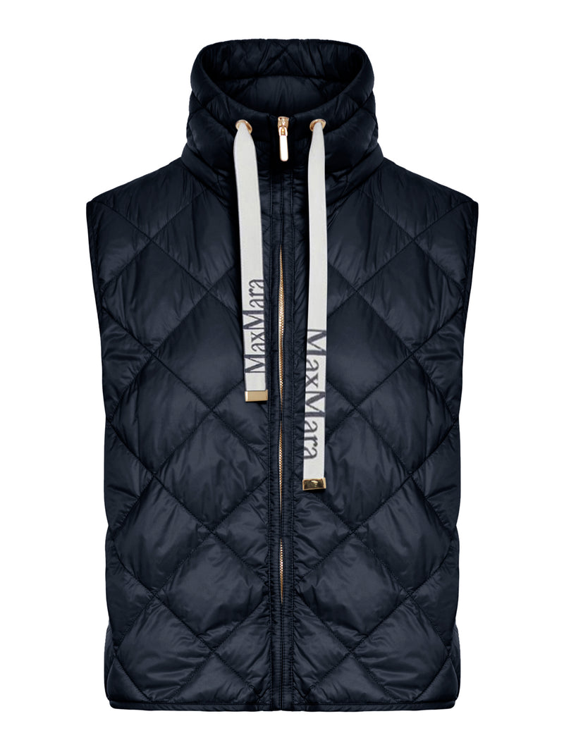 GILET IMBOTTITO IN TELA DI NYLON ANTIGOCCIA