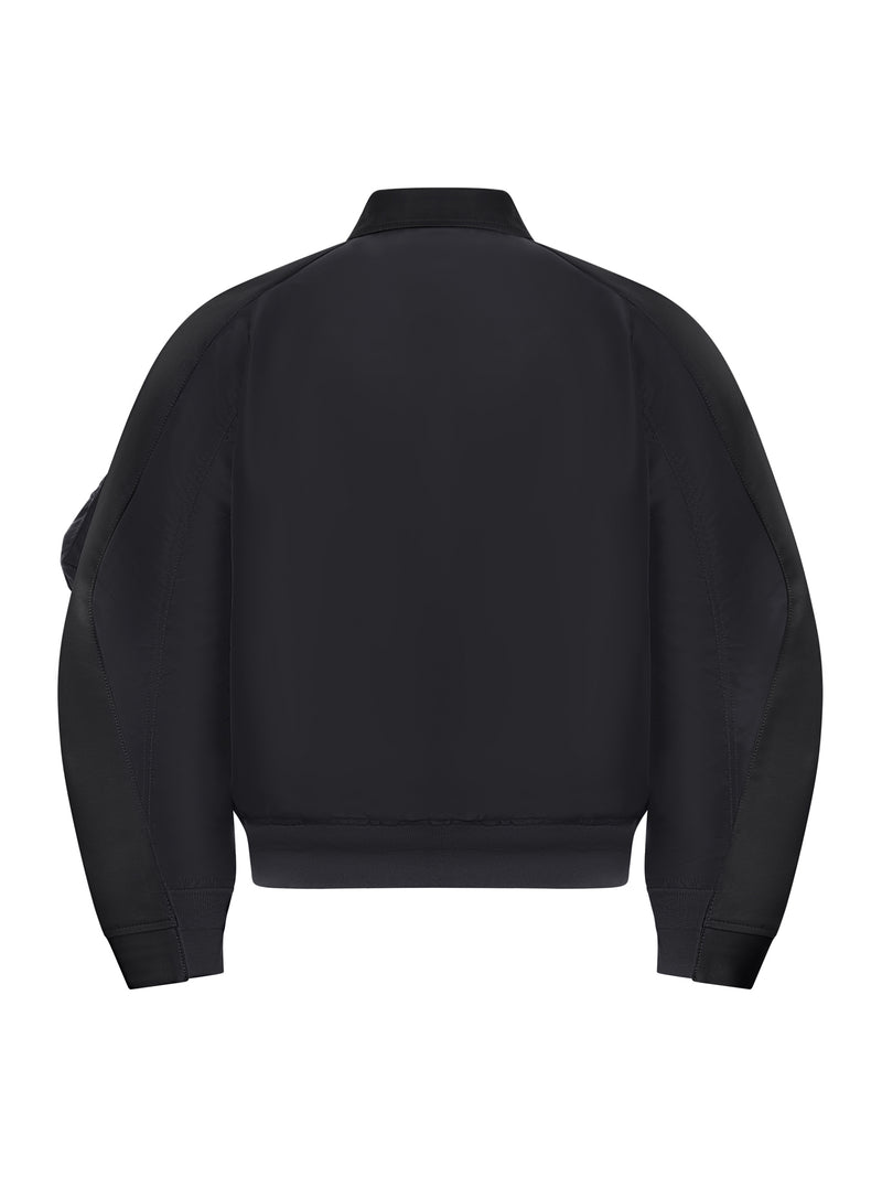 BLOUSON IN CHINO DI COTONE X TWILL DI NYLON