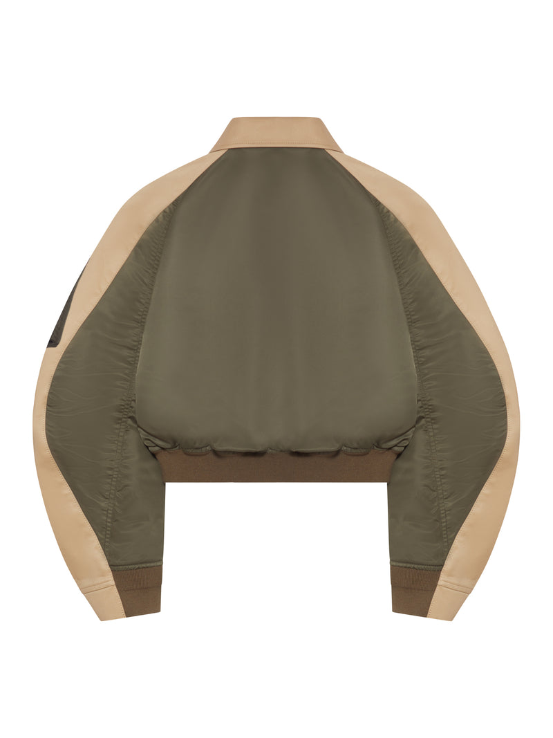 BLOUSON IN CHINO DI COTONE X TWILL DI NYLON