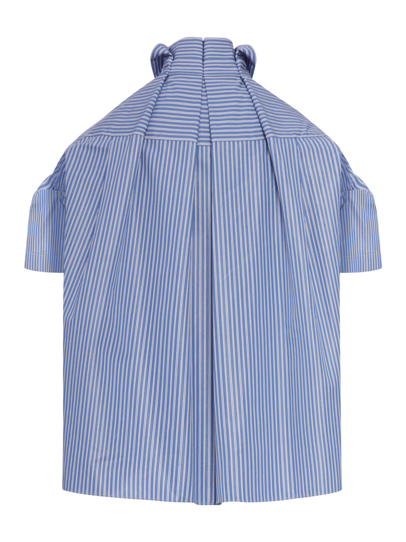 CAMICIA OVERSIZE A RIGHE