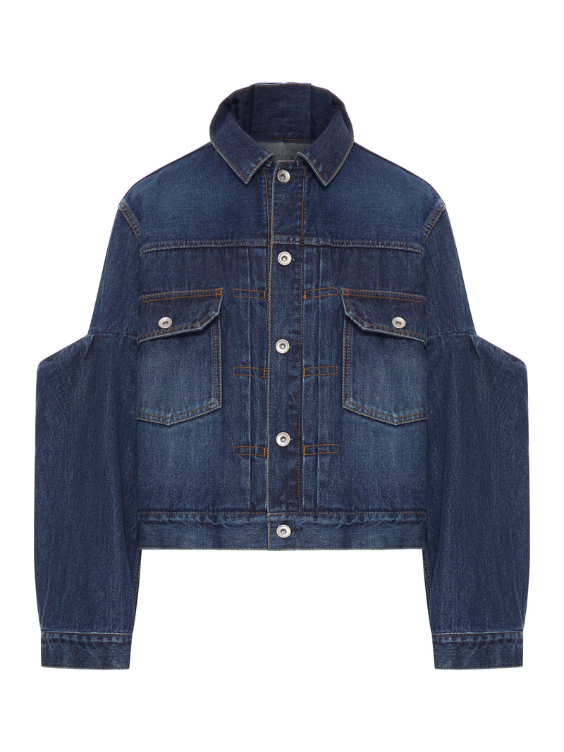 GIACCA IN DENIM DI COTONE