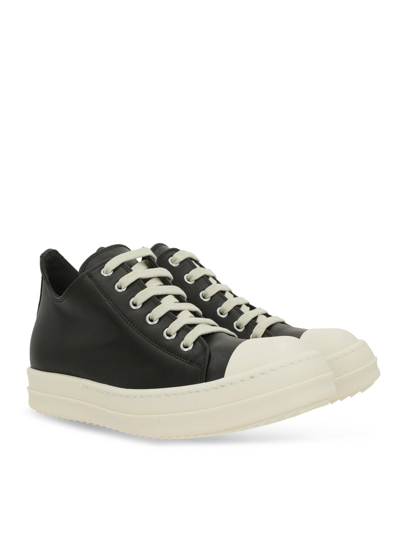 SNEAKERS BASSE IN PELLE