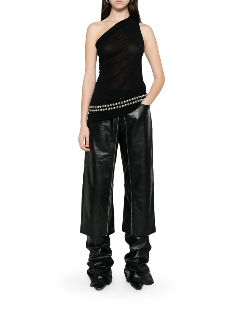 TOP ATHENA CON MANICHE ASIMMETRICHE