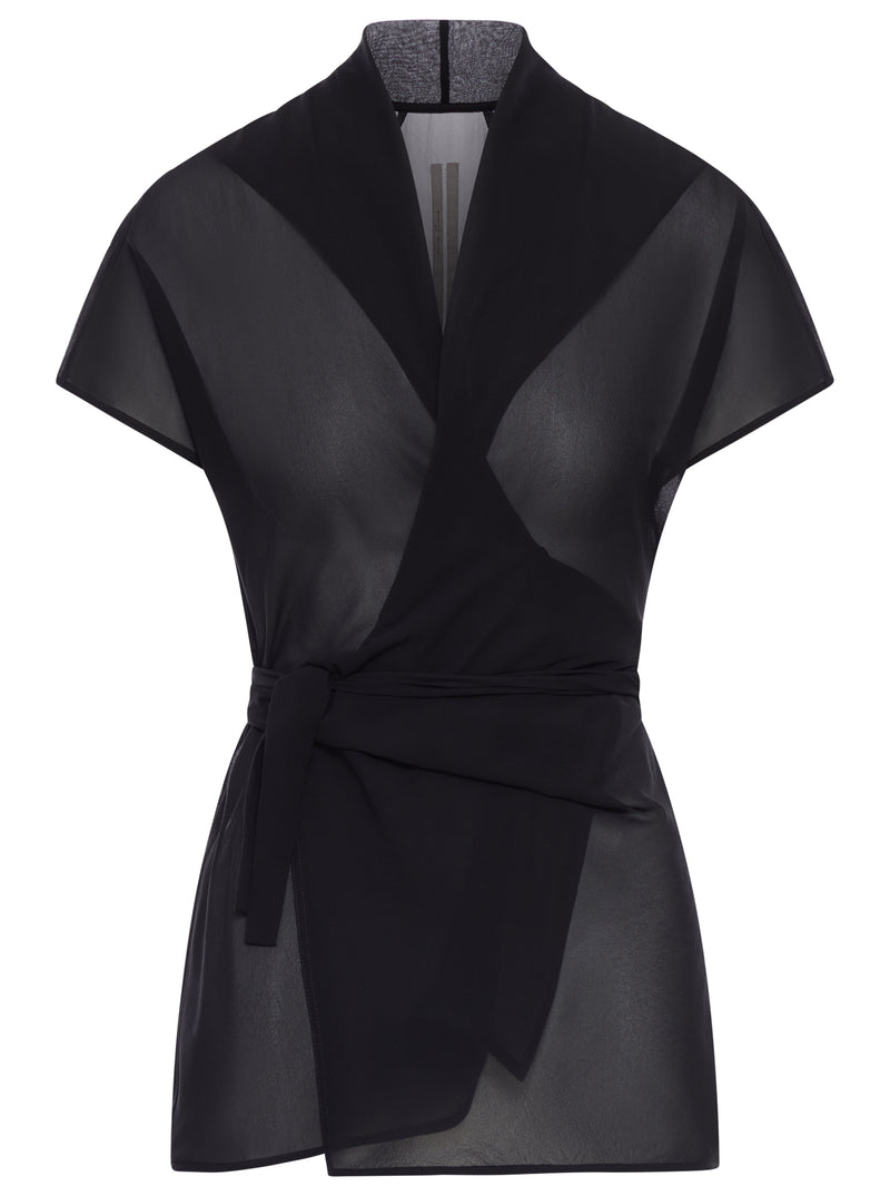 T-SHIRT WRAP IN SETA