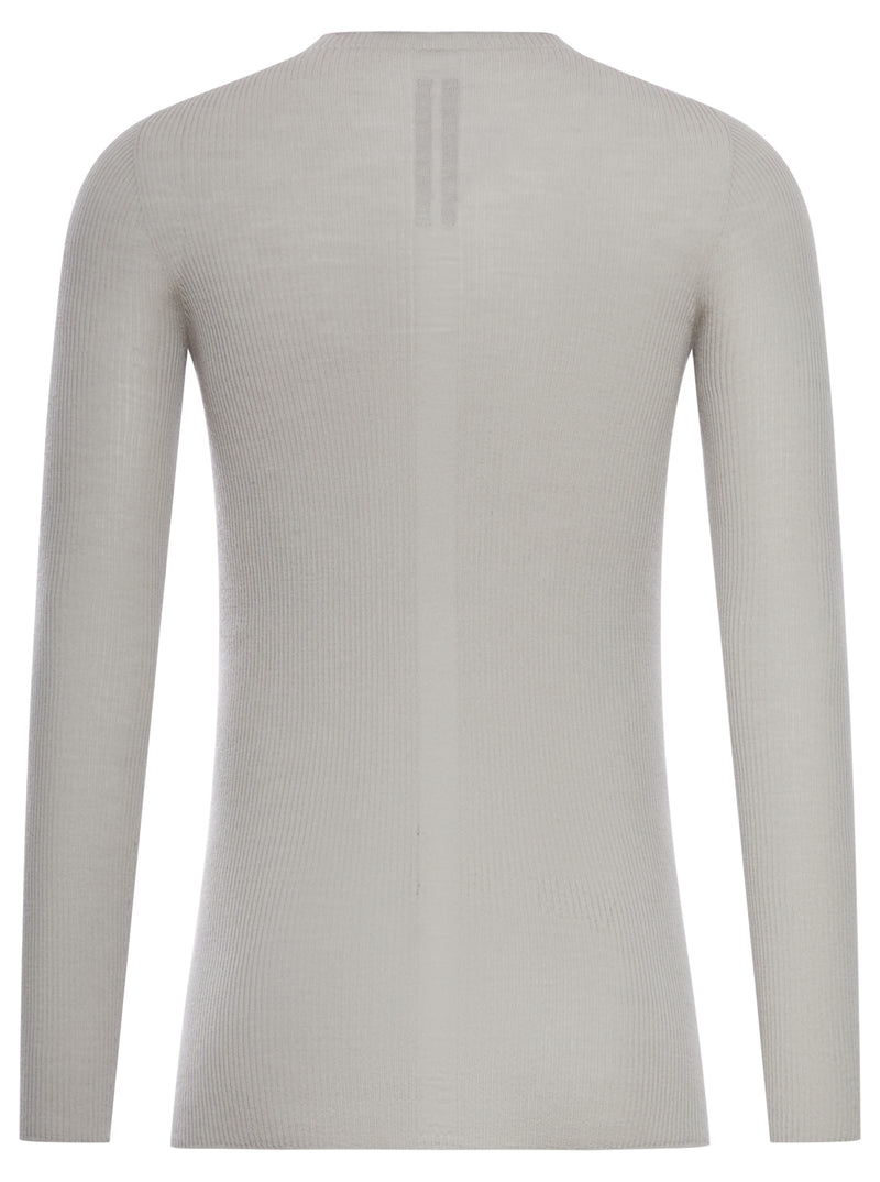 MAGLIA IN LANA IN TESSUTO SEMITRASPARENTE