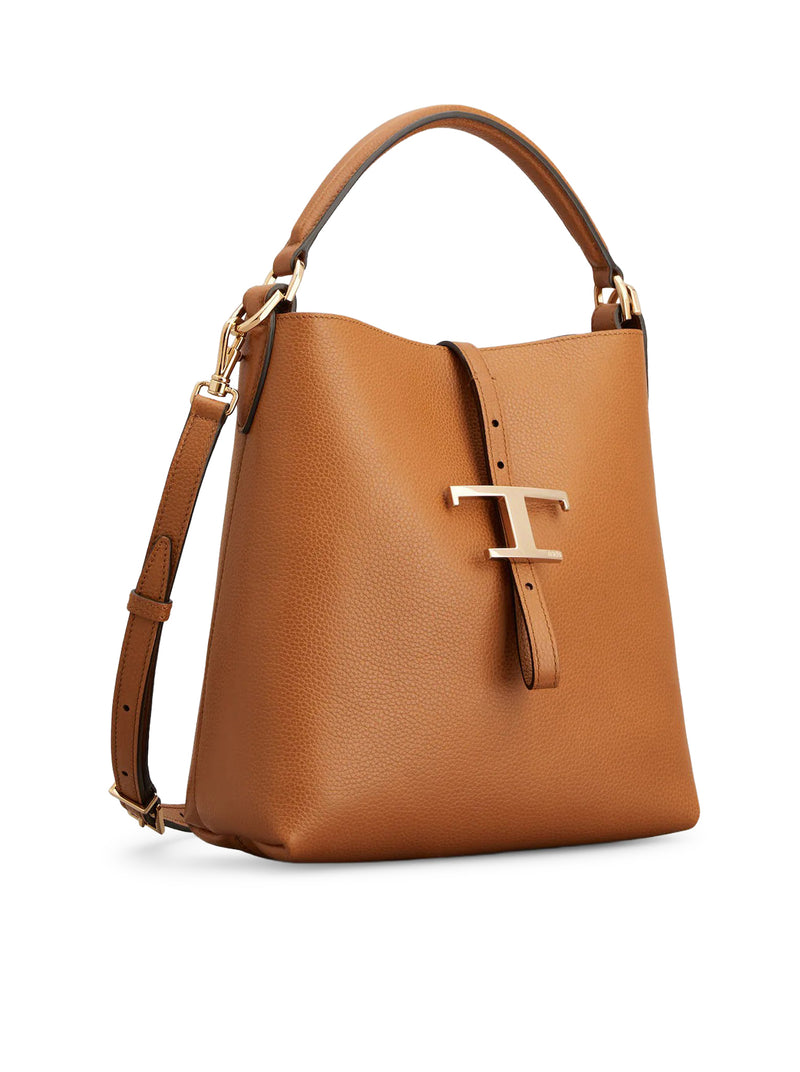 BUCKET BAG T TIMELESS IN LEATHER MINI