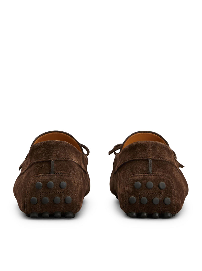 MOCASSINO GOMMINO IN PELLE SCAMOSCIATA